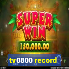 tv0800 record